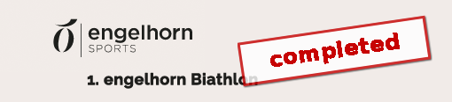 1. engelhorn Biathlon, Mannheim